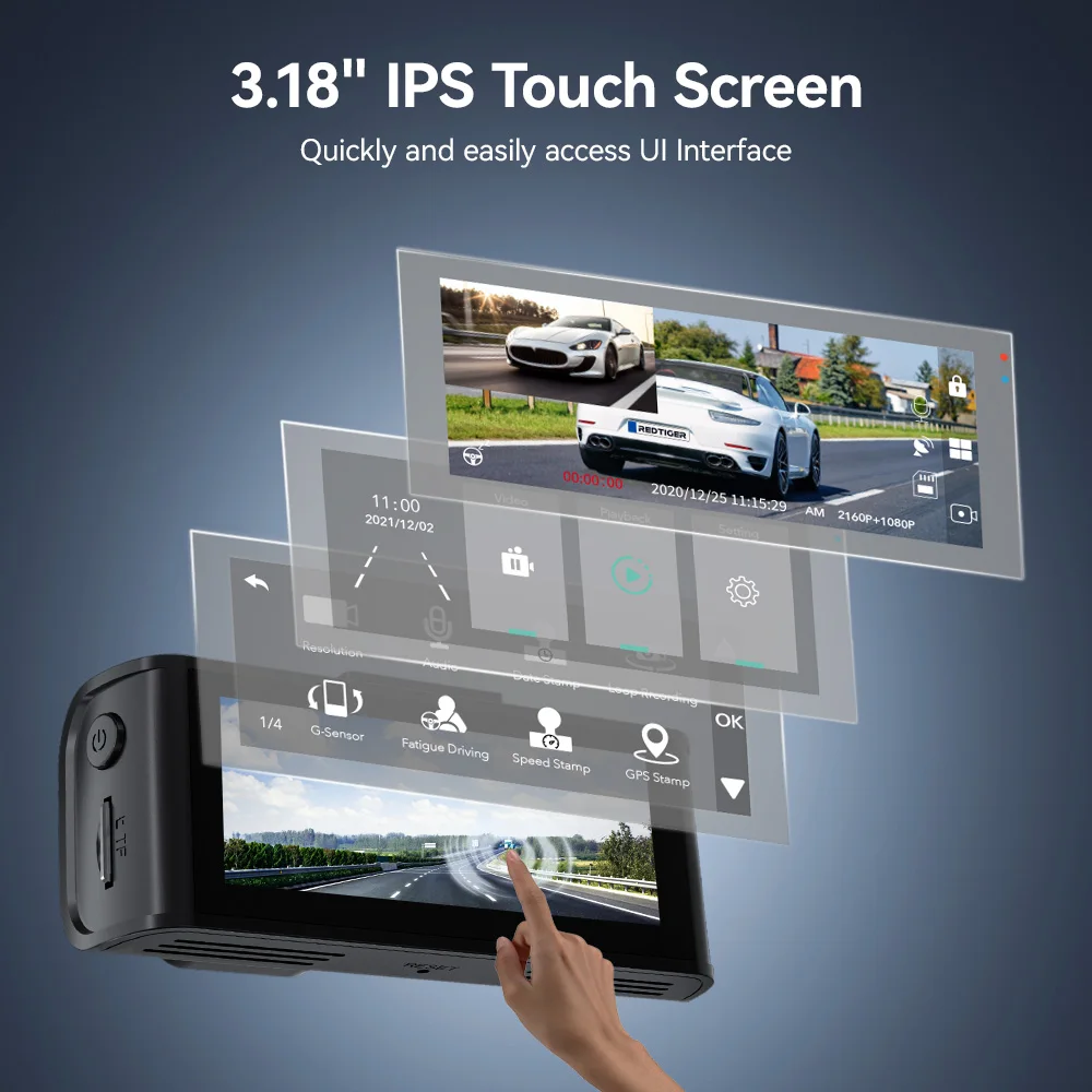 Rejestrator samochodowy Dealer – Dual Dash Cam With Gps Wifi recenzja i cena
